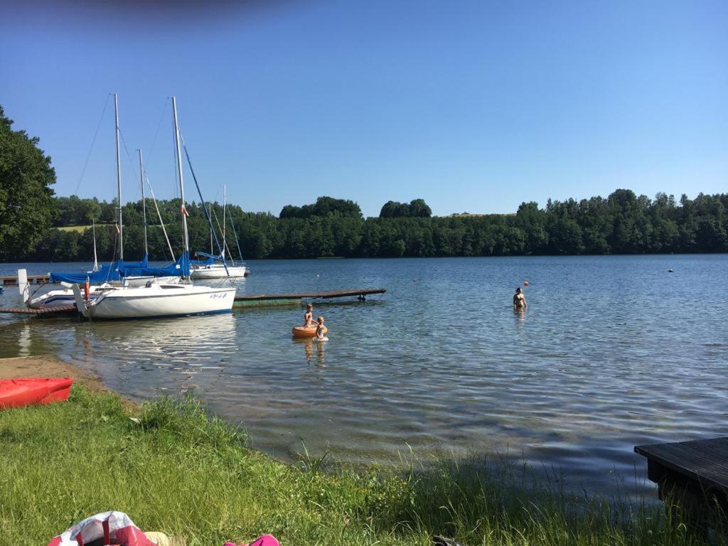 Villa Dom W Chmielnie Na Wzgorzu Chmielno Esterno foto