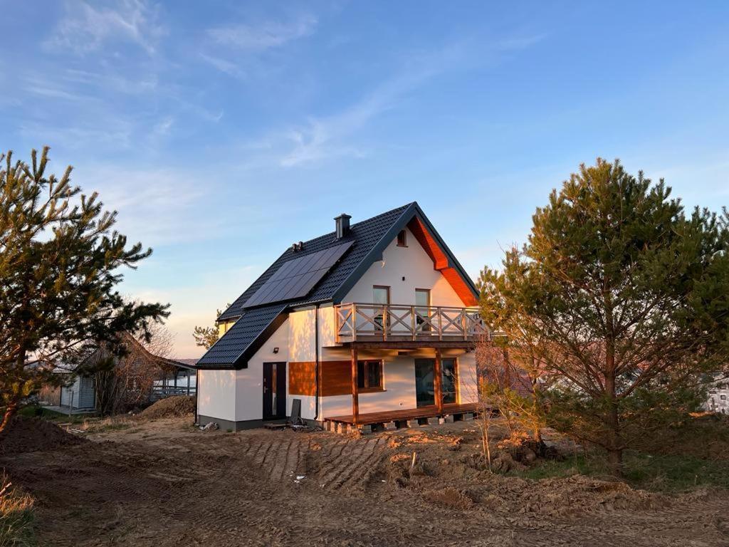 Villa Dom W Chmielnie Na Wzgorzu Chmielno Esterno foto